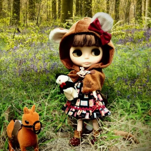 Blythe Doll Forest Faerie with Teddy Outfit - Picture 5 of 8